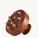 Kansa Wand Ferramenta Ayurvédica de Massagem para Couro Cabeludo e Corpo