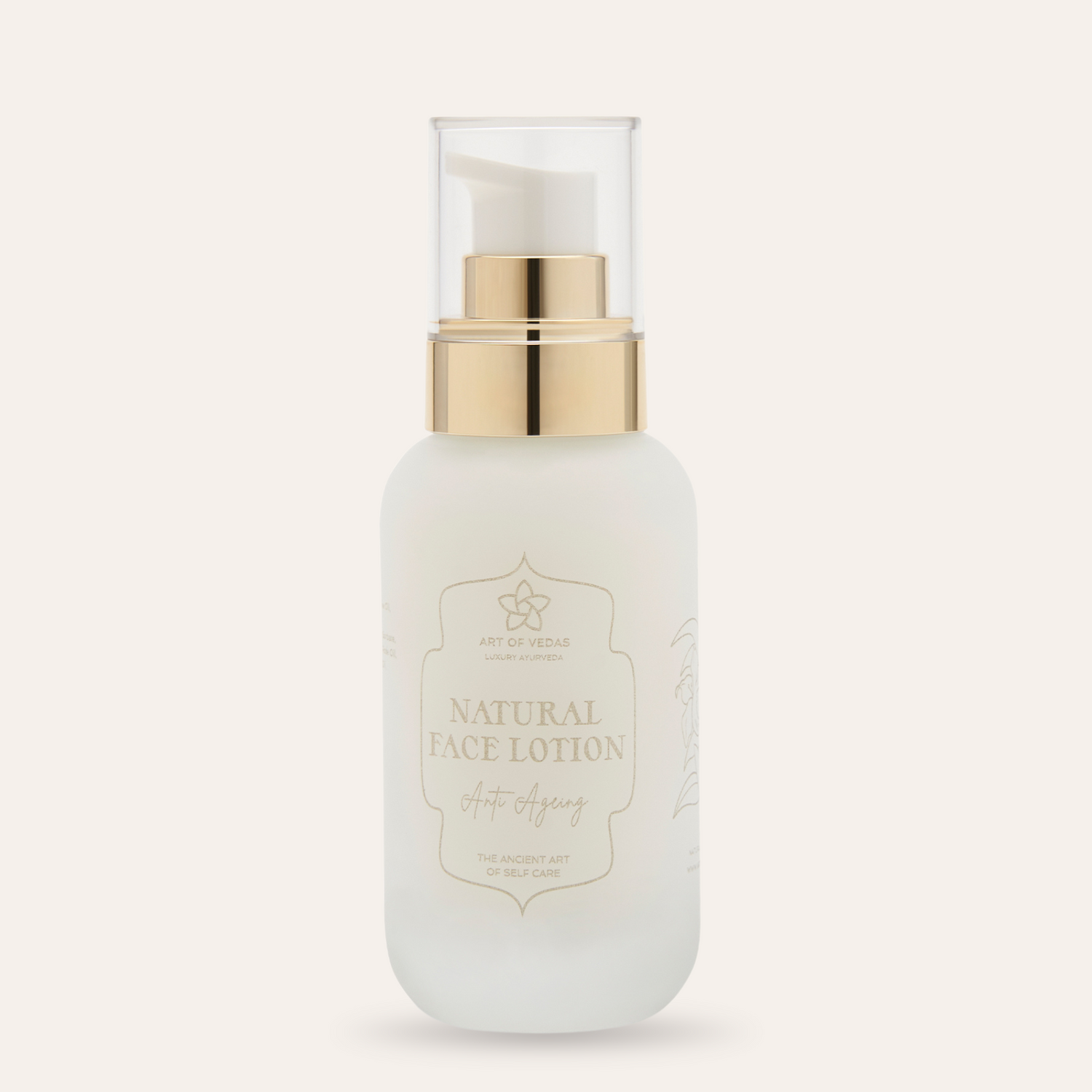 Loção Facial Natural - Anti Envelhecimento