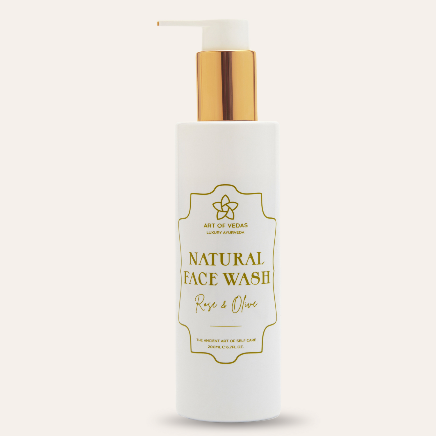 Lavagem Facial Natural - Rosa e Azeitona