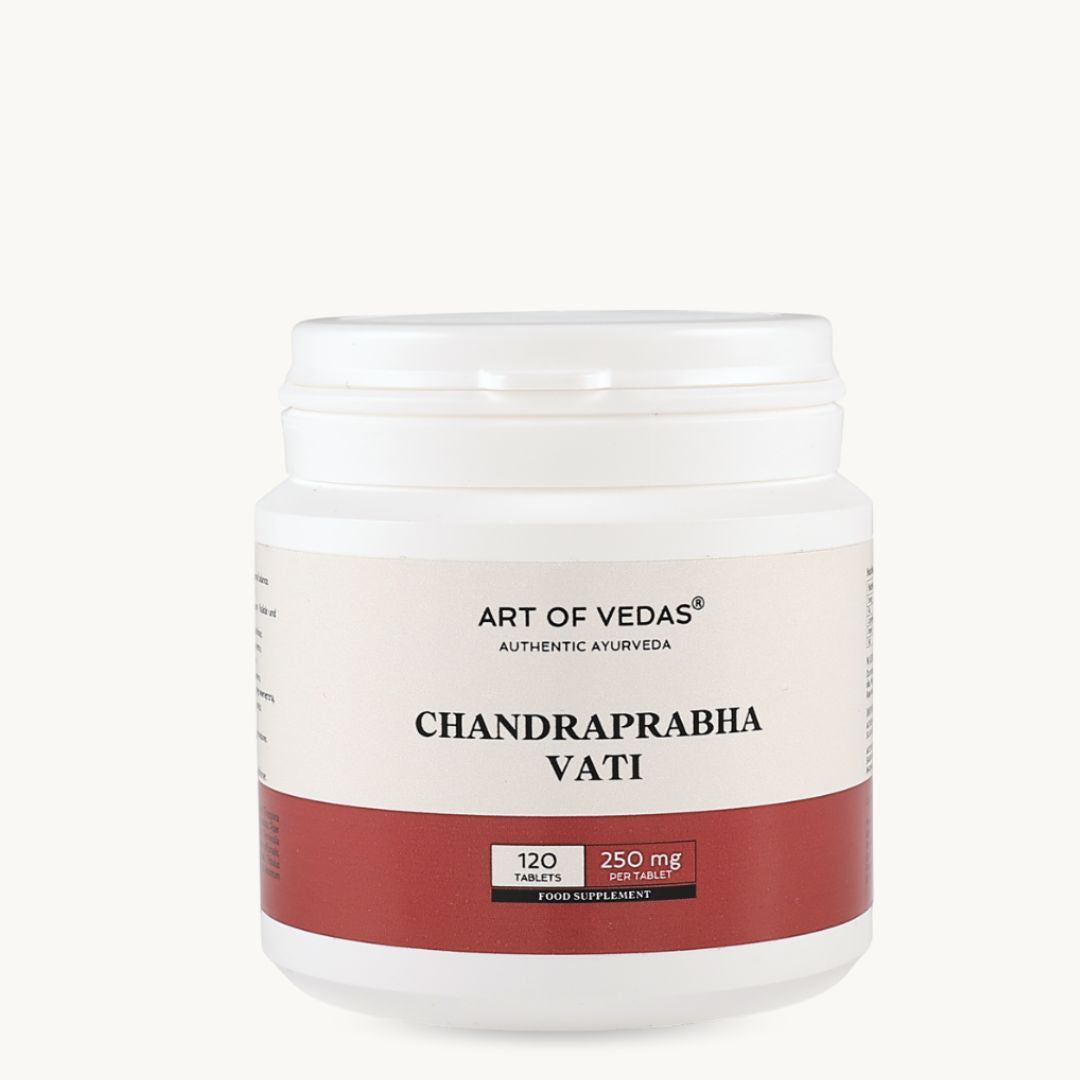 Comprimidos Chandraprabha Vati