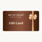 Art of Vedas Gift Card - Authentic Ayurveda Gift for Wellness and Natural Healing
