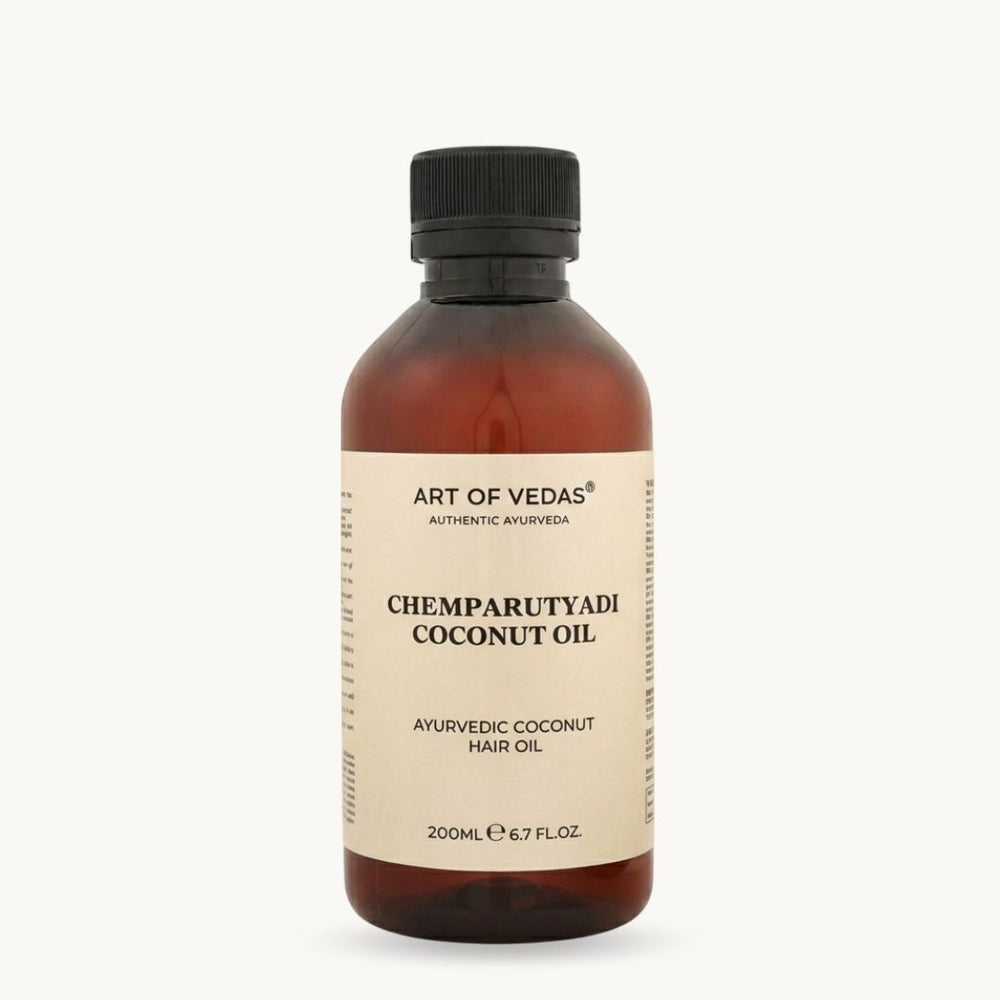 Art of Vedas, Chemparutyadi Coconut Oil, Thailam ayurvédico clássico