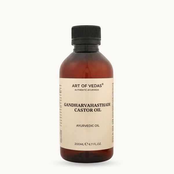 Art of Vedas, Gandharvahasthadi Eranda Thailam, 200 ml, Thailam ayurvédico clássico