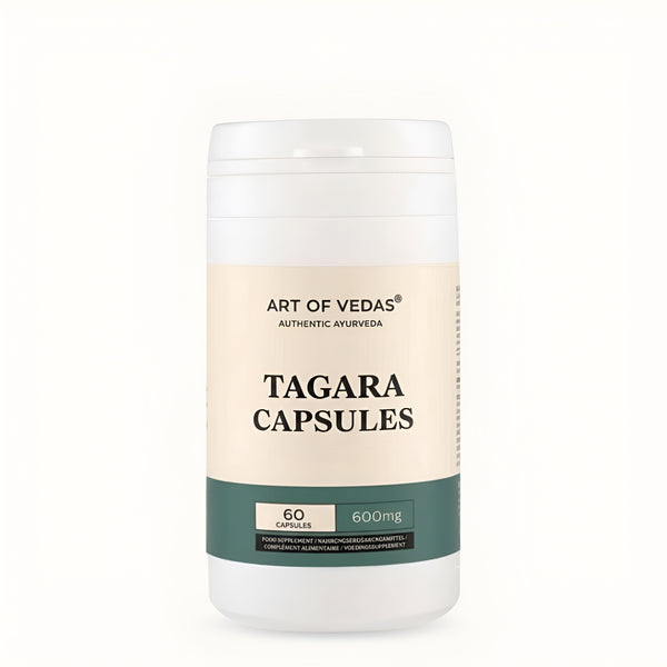 Art of Vedas, Tagara Capsules, suplemento ayurvédico