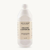 Art of Vedas, Óleo de Rícino Biológico, 1 liter, preparacao ayurvedica classica